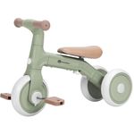 Bicicletă Petite&Mars 614877 Bicicleta 3in1 Bingo Sage Leaf