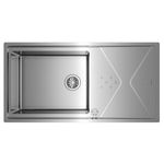 Chiuvetă bucătărie Teka BROOKLYN 60 M-XP 1B1D PLUS