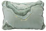 Pernă turistică Cascade Designs Compressible Pillow Cinch Large Sage Topo Wave
