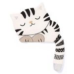 Мягкая игрушка BabyOno 1535 Кошечка Blink&Shine, игрушка-шуршалка