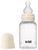Поильник BIBS 51161216 Set complet 2 biberoane anticolici Ivory cu tetina din silicon flux lent, 150ml