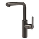 Смеситель кухонный Gessi 60950-707 Black Metal Br PVD
