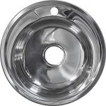 Chiuvetă bucătărie Rubano HD490P incastrabila 490x180mm. inox, luciu-0,8mm