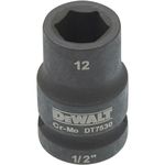 Набор головок, бит, насадок DeWalt DT7530 cap hexagonal impact DT7530 (Scurte) 12mm 1/2