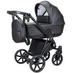 Сărucior pentru copii Angelina Carucior 2in1 Enigma Eco Black Ecco-10