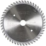 Disc de tăiere DeWalt DT1086-QZ EXTREME, pentru taieri extra fine in placi stratificate, 165mm x 20mm, 48 dinti