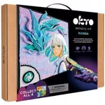 Set de creație Okto 20040 Tablou 3D cu plastilină ușoară 29x29сm Manga, Aer