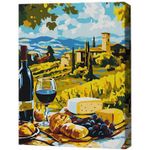 Картина по номерам BrushMe RMG0014FC 30x40сm (fără cutie) Gustul Toscanei