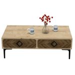 Măsuţă cafea Trendy Samba, Stejar 105x34x60cm