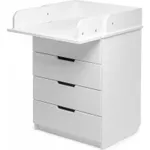 Comoda de infășat Eucalyptus DSK-M601 Rennie60 Alb