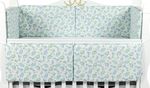 Бортик для кроватки PernaMea Baby Dinno Turcoaz 120x60cm (PM.101755/7)
