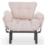 Fotoliu Trendy Nitta Single-Crema