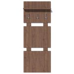 Мебель для прихожей Fabrik Home Вешалка для прихожей Модуль 8 (600x1470x285) Орех каменный