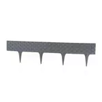 Декор для сада Hydro S Gard decorativ plastic Ratan, H=95mm, L=2.4m, Antracit (0640395)