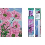 Картина по номерам Strateg 57287 Mozaic cu diamante 30x40cm Crizanteme