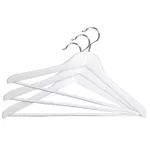 Вешалка для одежды Ordinett 43563 Набор вешалок деревянных 3шт 45cm белые