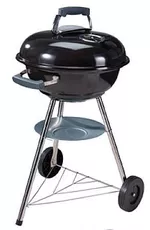 Мангал BBQ 50786 Gratar rotund cu picioare D47cm, H83cm, cu plasa si raft