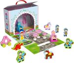 Игрушка Tooky Toy R25 /16 (48135) Коробка с деревянными фигурками Принцессы  TY202