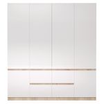 Dulap Bayro Harmony 2000x2200x550 cu sertare sonoma