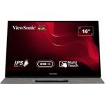 Monitor Viewsonic TD1655 Portable Touch Monitor Black
