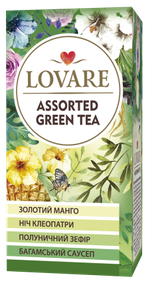 Чай Lovare Green Assorti, 24 шт.