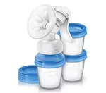 Pompa pentru sân manuală Philips AVENT cu containere