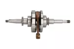 Arbore cotit 4T pentru motor Gy6 (139Qmb) Diametru filet 14 mm, 16/17 dinți, piuliță M12