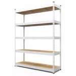 Raft de depozitare Nex Home Titan 1800x1400x600mm, 4 polițe PAL, galvanizat