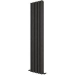 Radiator Carisa TUBULOUS 1800x360 Dark Grey (8 elem) dt30=680w alum