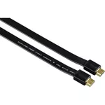 Cablu pentru AV Qilive G3222906 High Speed HDMI™ Cable, plug - plug, flat, Ethernet, gold-plated, 3 m