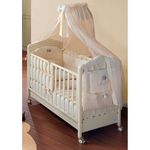 Кроватка Italbaby 800.0062 Круговой тюлевый полог с оборкой I Cuccioli