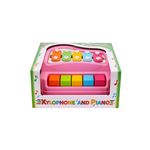 Музыкальная игрушка Technok Toys (7907) Xilofon-pian pentru copii, roz