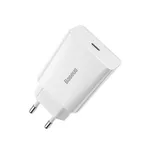 Baseus Wall Charger CN USB QC3 18W with Adapter, White