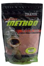 Прикормка Traper Method Mix   Клубника