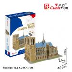 CubicFun 3D пазл Собор Парижской Богоматери (Нотр-Дам),   40 деталей