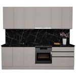 Мебель для кухни ArtFlame GOLA New Grey (2.6 m.l.)