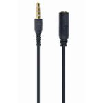 Audio adaptor 4-pin male jack L-R-GND-MIC to 4-pin female jack L-R-MIC-GND, Cablexpert, CCA-419