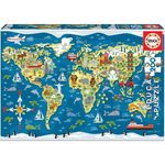 Puzzle Educa 19292 200 World Map