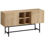 Comodă Trendy Flory Stejar Safir, 150x80x40cm (GTR001148)