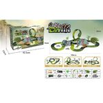 Mașină Richi (244393) Drum pentru masinute cu fum, lumini