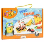 Set de creație Strateg 57995 Мистер тесто, Food Train, 40buc