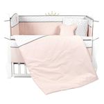 Детское постельное белье PernaMea Set lenjerie 8 piese Confort Stele Roz (PM.100042/3)
