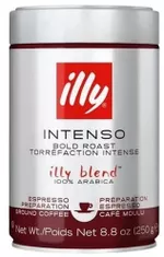 Cafea illy 7647 Espresso INTENSO 250g (macinata)