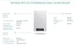Centrala condens  Baymak Veverita BYP-HE COMPACT 24KW