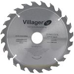 Disc de tăiere Villager Disc de taiere lemn 255x30/25.4x2.6x24T (033425)