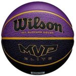 Minge Wilson MVP Elite, marime 7, Mov/Negru (WTB1461XB07), baschet