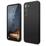 Husă pentru smartphone Helmet Liquid Silicone Samsung S23 Plus, Black
