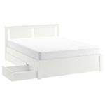Кровать Ikea Songesand Luroy 140х200 White