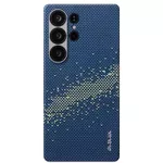Husă pentru smartphone Pitaka StarPeak Tactile Woven for Samsung S25 Ultra Milky way galaxy (KS2505U)