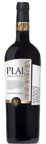 Vinuri de Comrat Plai Moldova Merlot, Syrah, sec roșu,  0.75 L